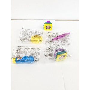 Long John Silvers 1997 - Snoopy as Joe Cool Secret Agent - Complete Set of 4
